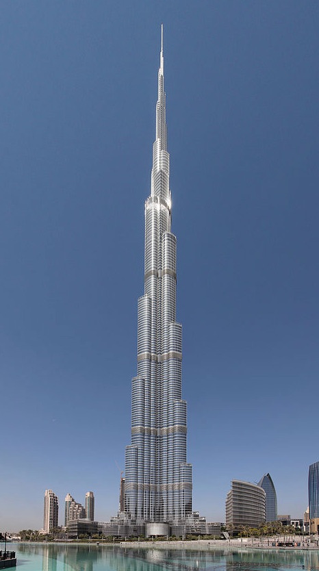 Building in Dubai with 154 floors